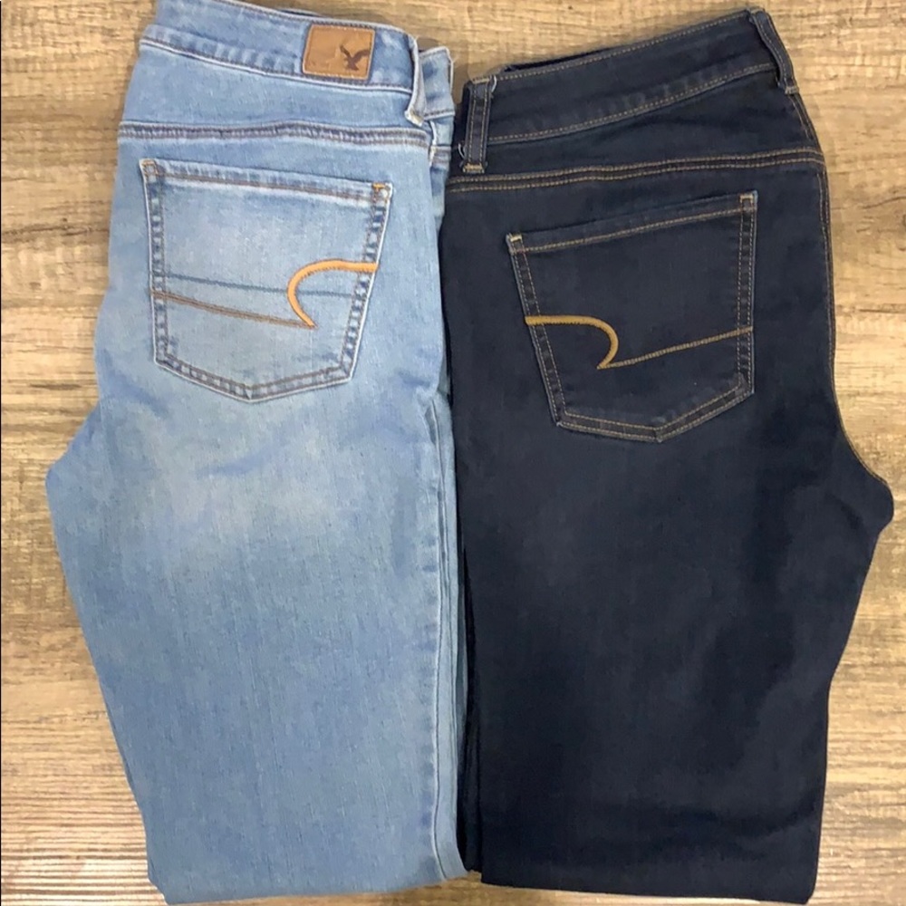 American eagle 10 long jegging bundle